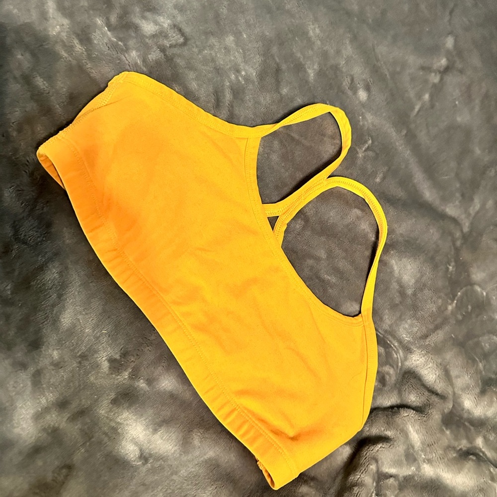 Beyond Yoga - spacedye slim racer back bra MANGO